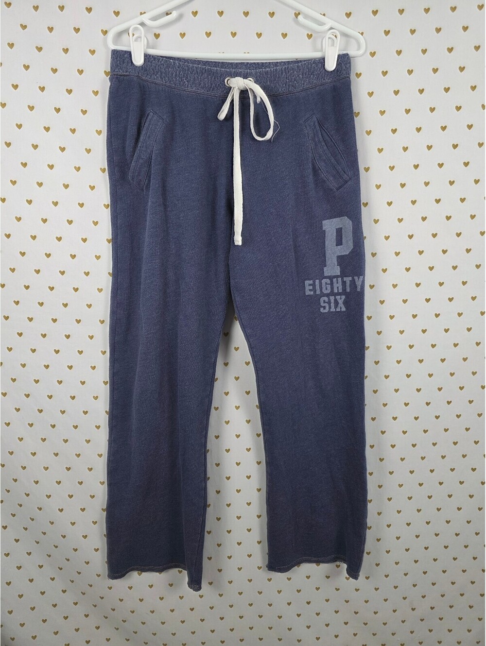 Victorias Secret PINK Vintage Long Small 86 Boyfriend Diaper Butt Sweats